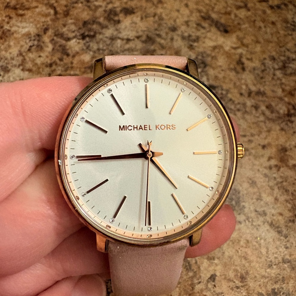 Michael Kors rose gold women’s watch